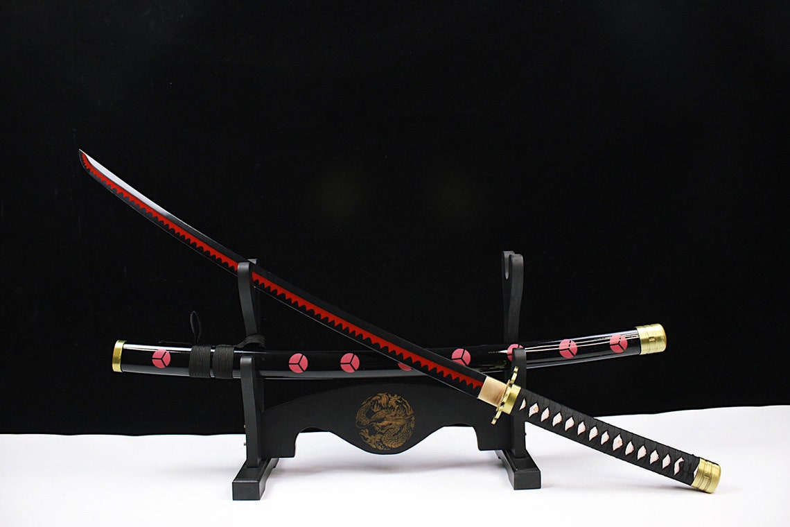 One Piece Handmade Katana Roronoa Zoro Katana Samurai Real | Etsy