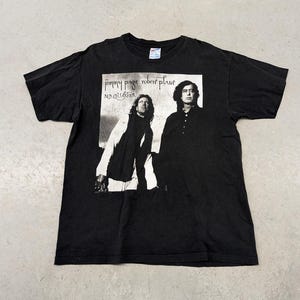 Vintage 1995 Jimmy Page & Robert Plant World Tour T-shirt