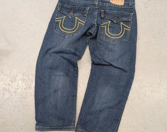 Vintage True Religion Billy Super T Flaps Pocket Design Zipper