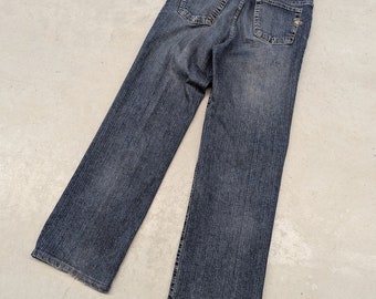 Jeans vintage Point Zero Jeanswear Jeans larghi in denim blu