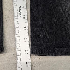 Mid 2000s Y2K True Religion Rocco Relaxed Skinny Black Jeans image 6