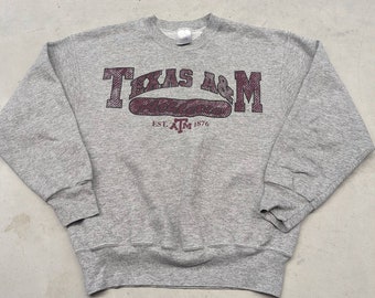 Vintage Texas A&M Athletics crew neck sweater