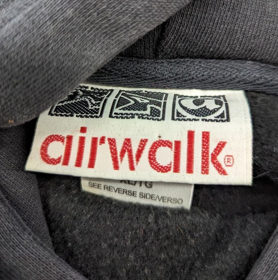 Vintage late 90s Airwalk skateboard hoodie - image 4