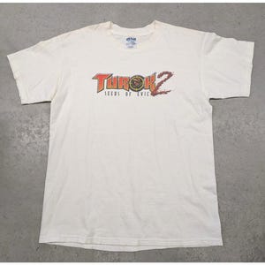 Vintage Turok 2 Seeds of Evil video game promo t-shirt