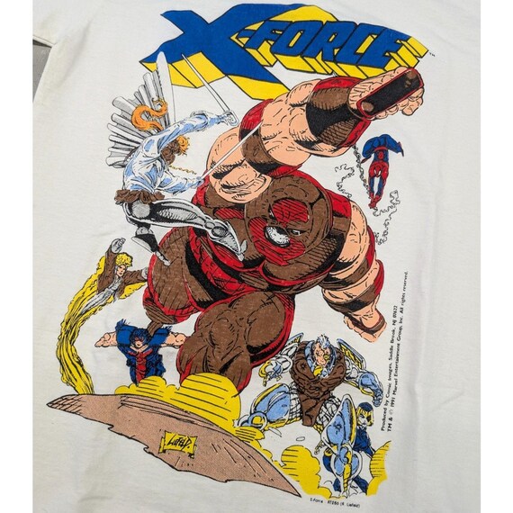 Vintage 1991 Marvel Comics X-force Juggernaut T-shirt - Etsy