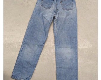 Vintage Levi's Orange Tab light blue Made in Canada jeans