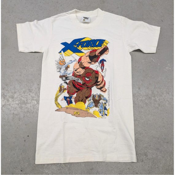 Vintage 1991 Marvel Comics X-force Juggernaut T-shirt - Etsy