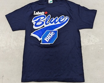 Vintergön Rabatt 1992 Labatt Blue Ad - Etsy