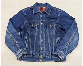 Vtg 80s 90s Levi's 70507 0218 Denim Trucker Jacket Medium Wash