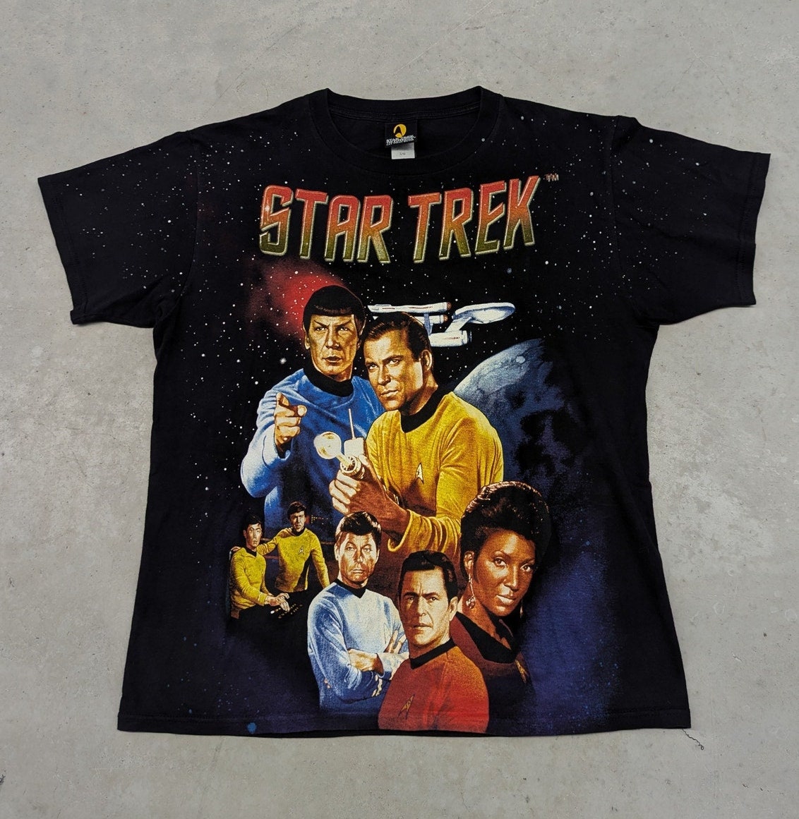Vintage Star Trek the Experience Jumbo Print T-shirt - Etsy