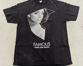 Maglietta con logo Y2K Famous Stars and Straps