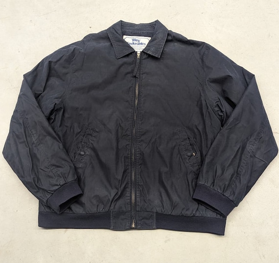 Tilley, Vintage Tilley Endurables harington dark navy blue jacket