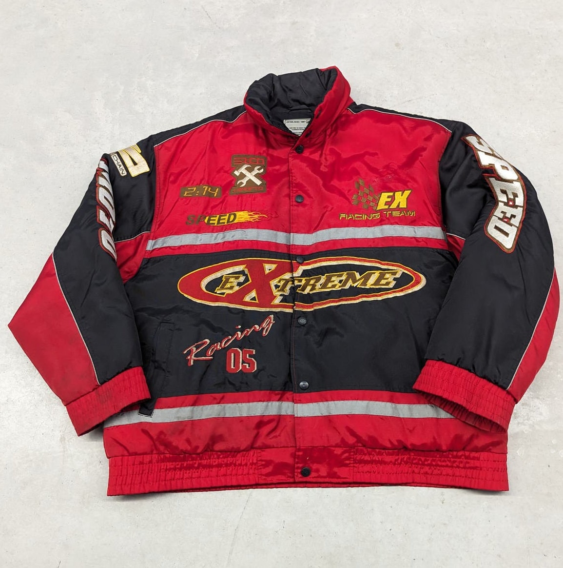 Y2K EXCO Performance Extreme Speed Racing Jacket - Etsy Y2K EXCO Performance Extreme Speed Racing Jacket - Etsy