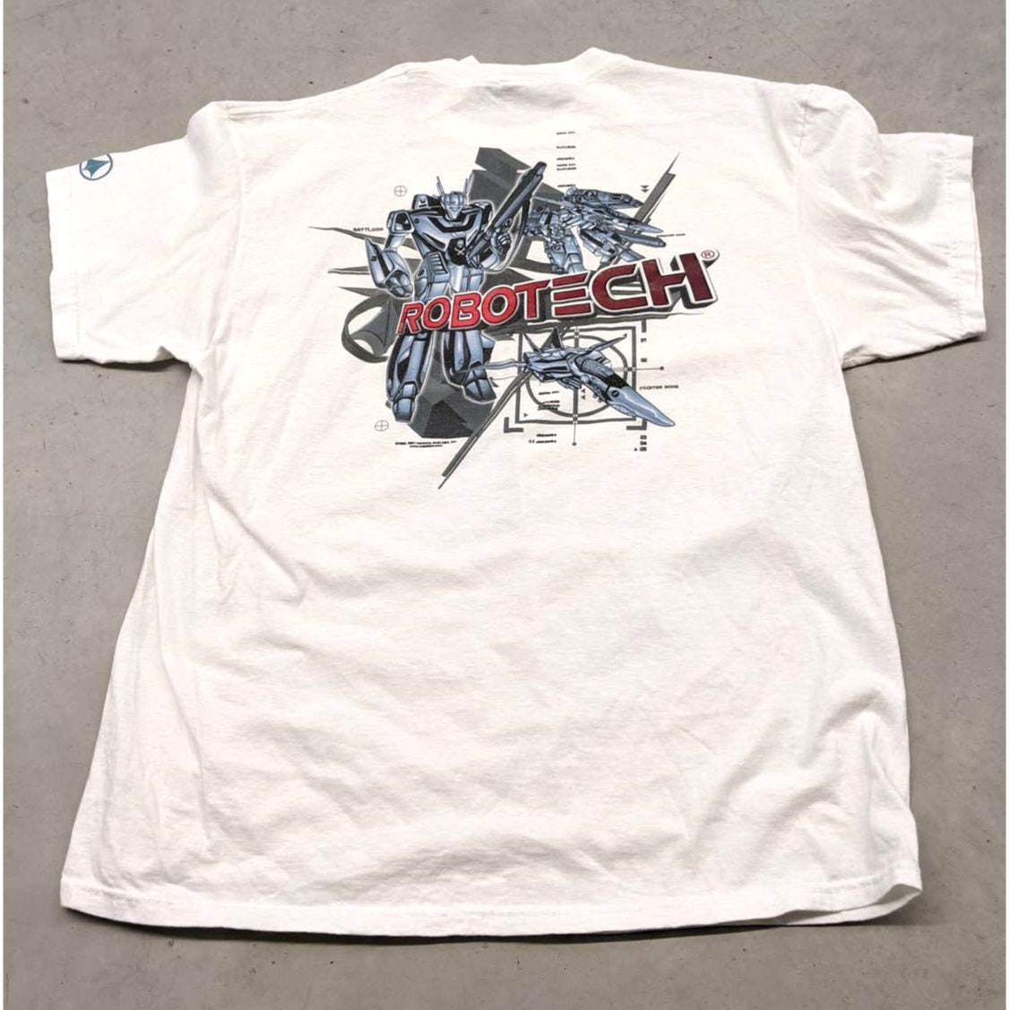 00sロボテックROBOTECHンテージTシャツ古着アニメ漫画y2kマクロス Y2K 2001 Robotech ODM Anime Promo T-shirt - Etsy