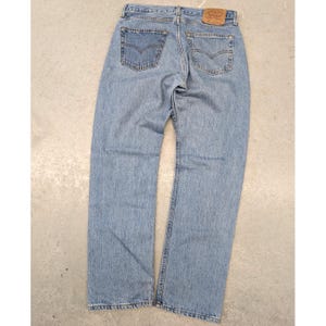 90s Levi's USA製品 501 xx 90s Levis 501xx Mens 38x32 Distressed Button Fly Original