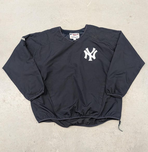 Nike Performance NEW YORK YANKEES WORDMARK THERMA PERFORMANCE - Sweat à