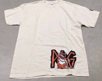 Camiseta promocional POG vintage de una sola puntada