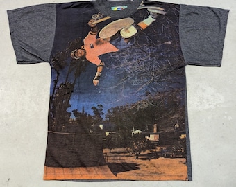 Vintage Skate Boarder Jumbo print t-shirt