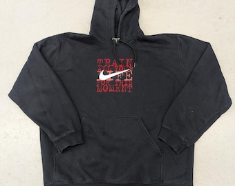 Vintage Nike "This Moment" black hoodie