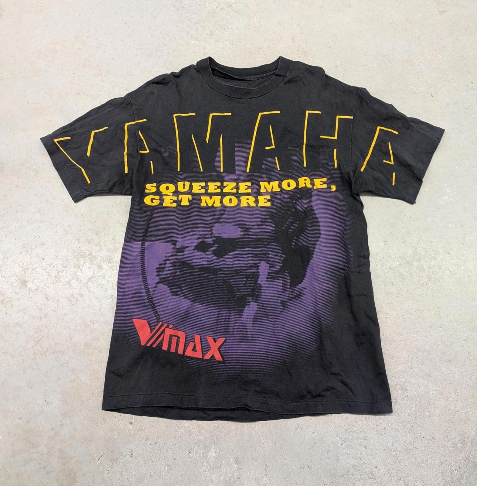 ＹＡＭＡＨＡ　魔神ＶＭＡＸ１２００オリジナル限定Ｔシャツ　Ｌサイズ　半袖　黒 V Max 1200 - Etsy