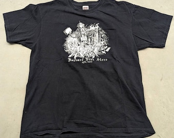 T-shirt vintage Harvard Book Store Book Machine