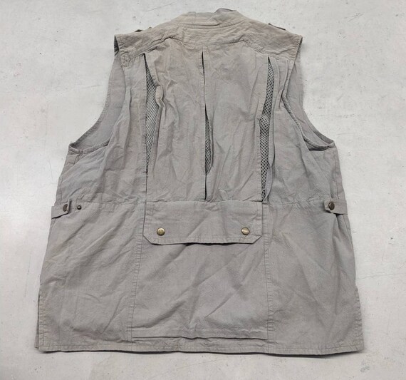 FromTheVaultV Vintage Winsport Outdoor Grey Fishing Vest