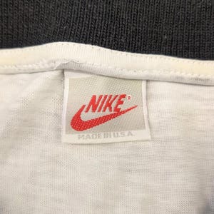 Rara polo da tennis vintage anni '90 di Andre Agassi Nike Boot immagine 3