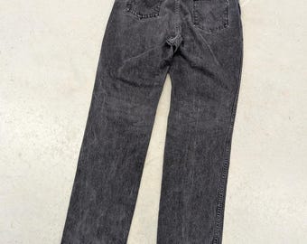 Vintage Wrangler 202 Blue Bell Made in Canada Schwarze Jeans