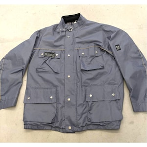 Vintage Belstaff motorcycle tech jacket cotton XL