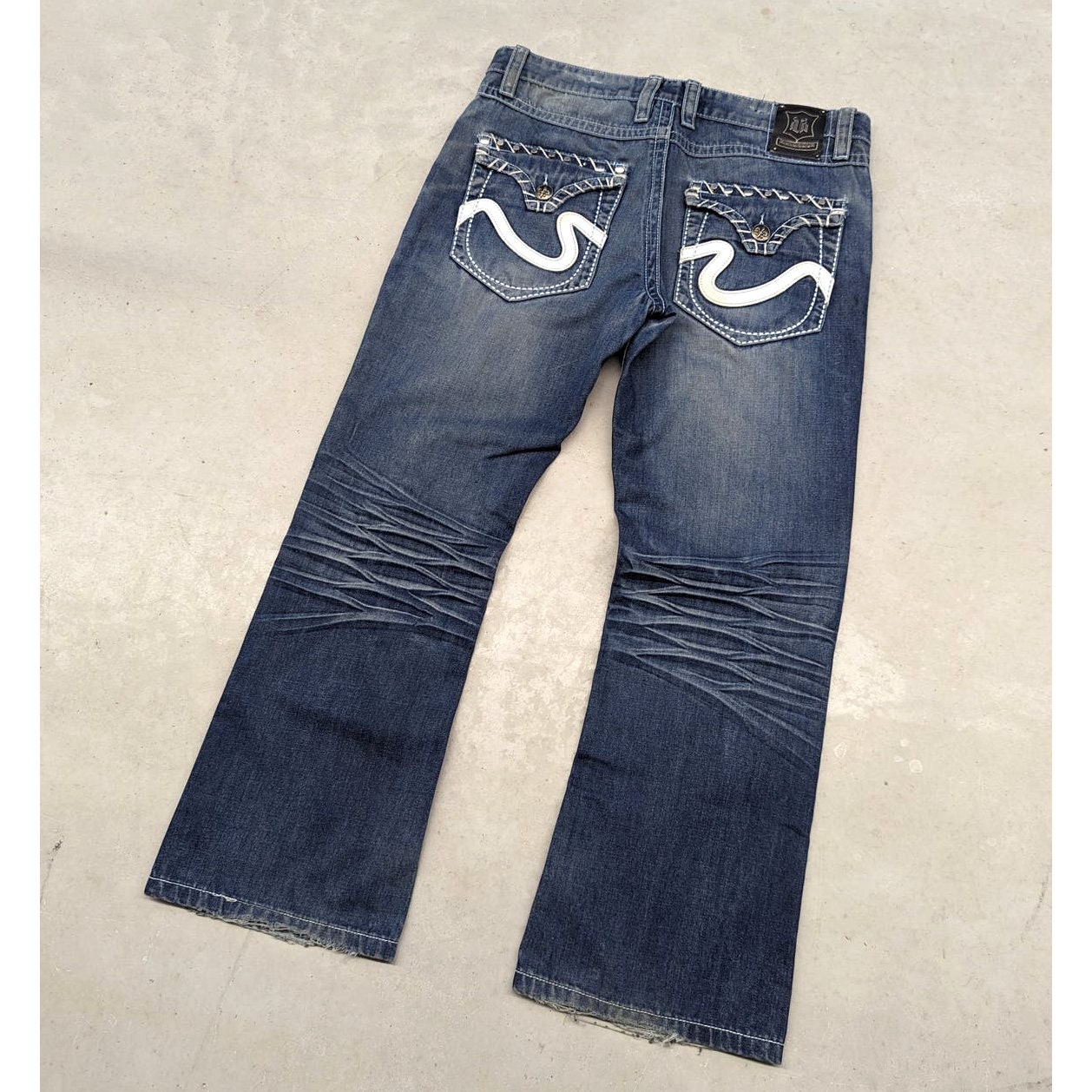 本当に信頼出来る店 Studded Baggy Denim Pants jent louis パンツ
