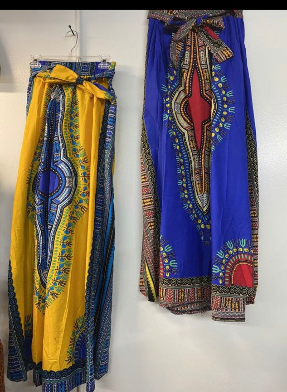 Mujeres Africanas Falda Maxi Larga Etsy