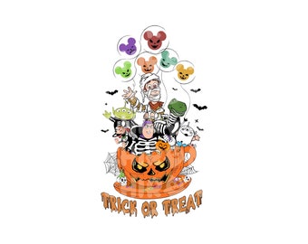 Toy Story Halloween Coffee Png, Halloween You've Got A Friend In Me Png, Trick Or Treat Png, Spooky Vibes Png, Toy Story Halloween Png