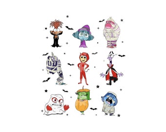 Halloween Inside Out 2 Png Svg, Temporada Espeluznante Png, Halloween Png, Truco O Trato Svg, Disfraz De Halloween Png, Otoño Png, Calabaza Svg