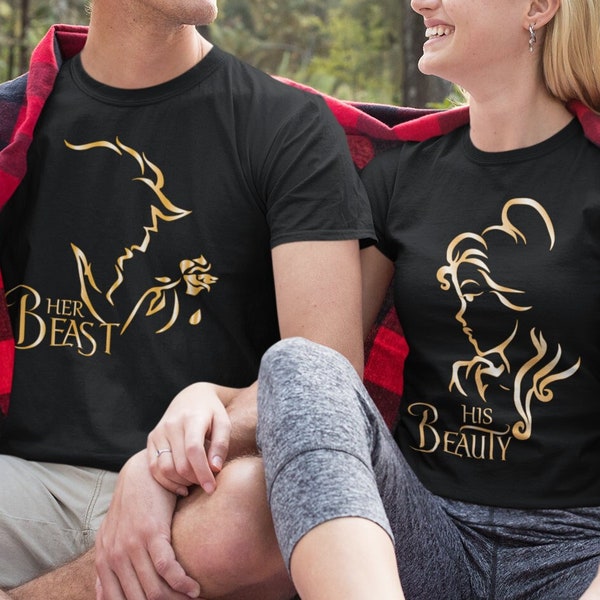 Couple Matching - Beauty And Beast - Shorts main image 1