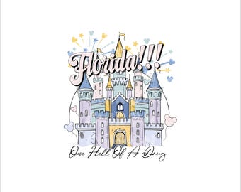 Florida One Hell Of A Drug Png, Family Trip Png, Girls Squad Svg, Magic Castle Svg, Mouse Ear Png, Family Matching Png,  Digital File