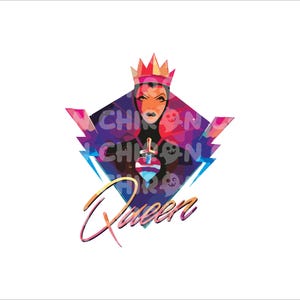 Evil Queen Svg, Evil Queen png, Villain png, Snow White Png, Ursula Png Vacation png, Magical Place on Earth Gift, Digital File