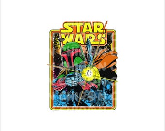 Retro Star Wars Png, Retro Star Wars Shirt, Star Wars Clipart, Star Wars Png, Darth Vader Png, Yoda Png, Star Wars Characters Png