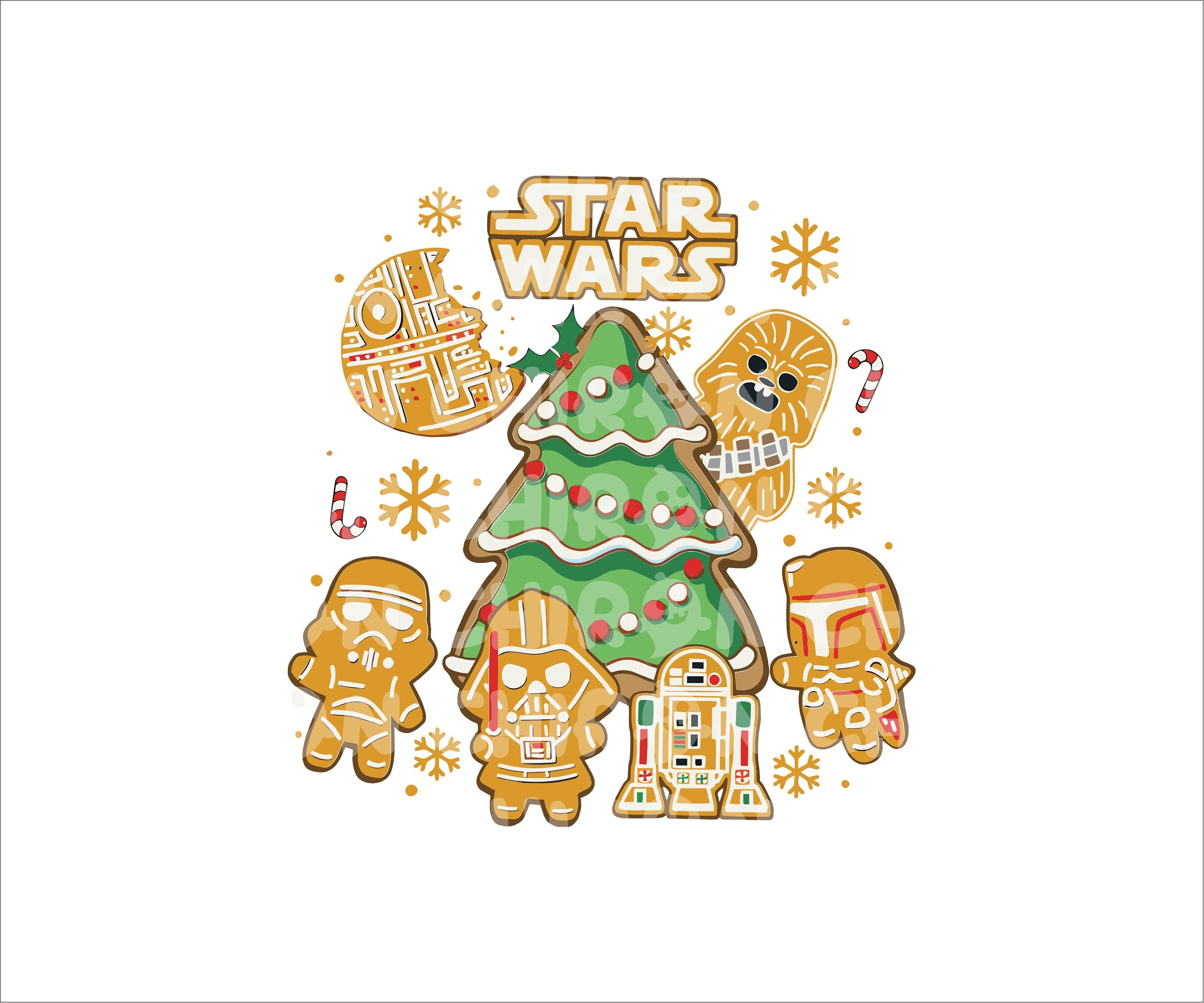 Star Wars Christmas Png, Christmas Tree Svg, Star Wars Png, Storm