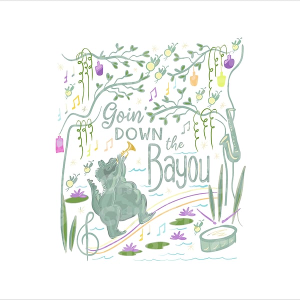 Tiana Png, Bayou Svg, Princess Png, Princess Shirt Png, Princess Png For Sublimation, Family Vacation Png, Girls Squad Png, Prince Naveen