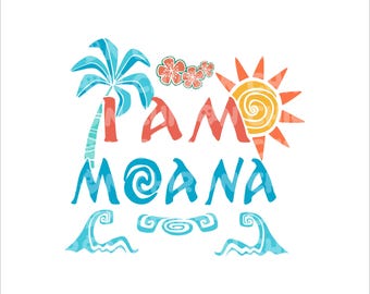 Moana Png, Moana Svg, Svg For Cricut, Moana Shirt Png, Moana Clipart, Moana Sublimation, Princess Png, Instant Download, Digital File