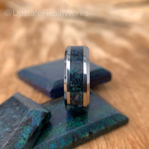 Genuine Matrix Opal Band, Andamooka Opal band, Fairy Opal band, Boulder opal, mens opal band, womans opal, wedding band, engagement ring