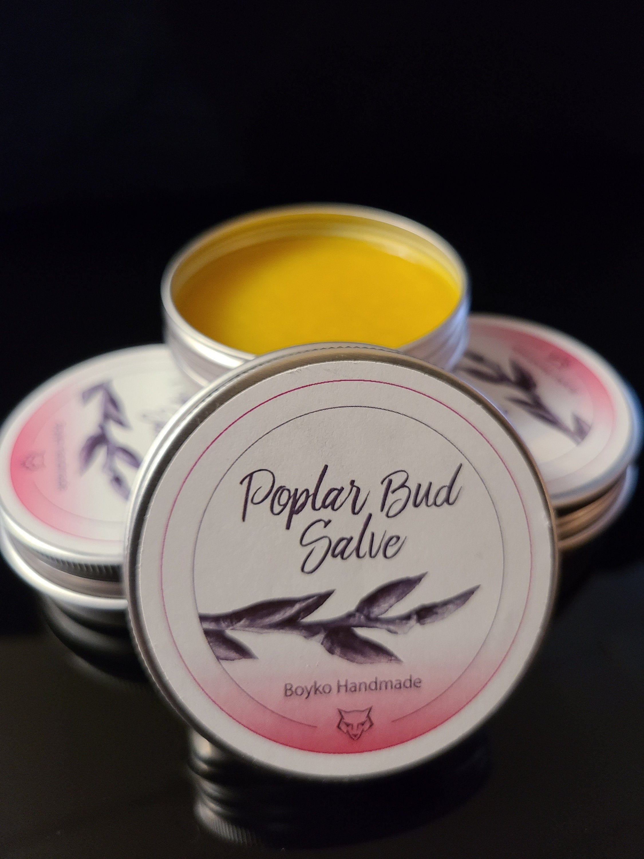 Poplar Bud Salve Sweet Almond Oil Etsy