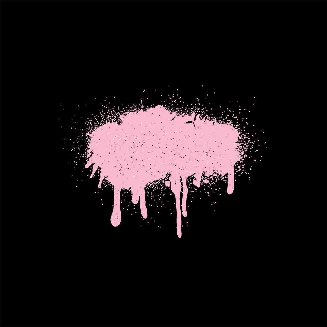 Graffiti Paint Splatter SVG Splash Vector Grunge element T Etsy