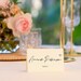 Printable Wedding Place Card Setting Template Romantic Wedding Table ...