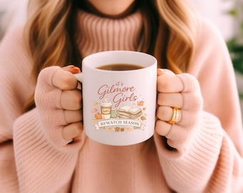 Gilmore Girls Mug, Its Gilmore Girls Rewatch Season, Lukes Coffee Mug, Fall Aesthetic Mug, Cozy Coffee Cup, Gift for Gilmore Girls Fan