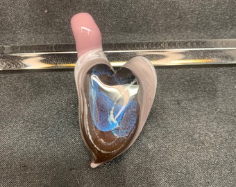 Glass Heart Pendant