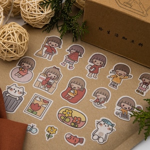 40 pcs autocollants kawaii