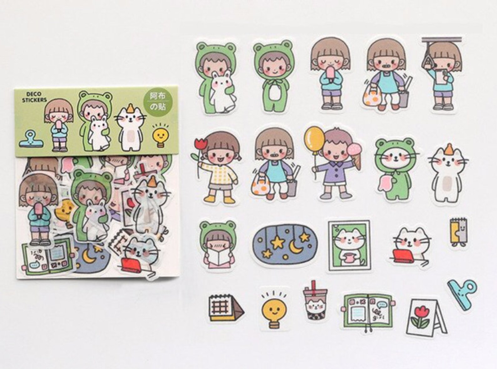 40 piezas kawaii pegatinas papelería kawaii Etsy España