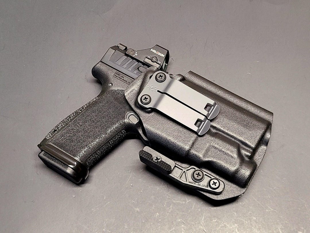 Canik METE MC9 Prime AIWB Dual Clip X Holster - Appendix Carry Canik METE MC9 Prime AIWB Dual Clip X Holster - Appendix Carry
