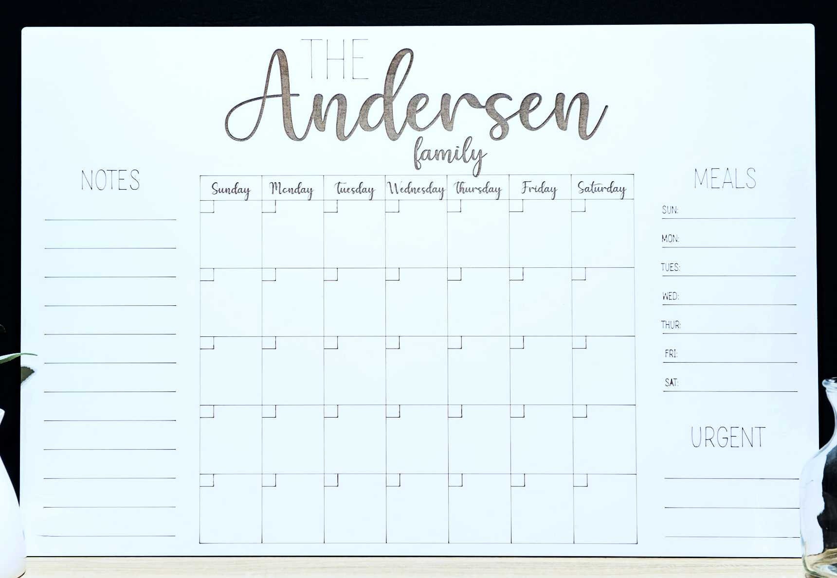 Whiteboard Calendar - Etsy Whiteboard Calendar - Etsy